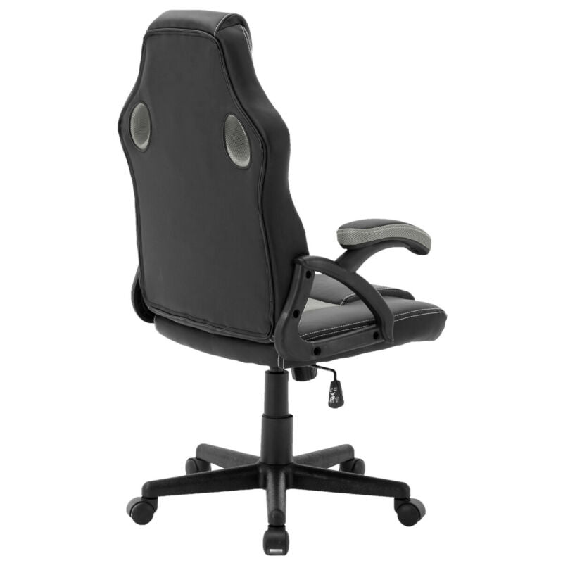 Rotating Racing Chair Office Chair Adjustable Ergonomic Racing Game Rotating Sports Leather ...