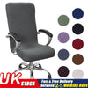 Stretch Computer Office Chair Covers Slipcover Desk Task Rotat Seat Cover S M L✅