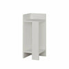 Zipcode Design Nikki Bedside Table (Left) - White