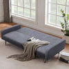 Upholstered 3 Seater Small Sofa Bed Settee Couch Recliner Sofabed Sleeper Beds