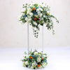 60cm Metal Geometric Flower Stand Pedestal Table Centrepiece Wedding Party Decor