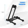 Folding Bike Stand Floor Parking Rack Bicycle Storage Display Holder For 16-29"
