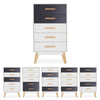 Chest Of Drawers 5 Drawer Hallway Storage Bedside Cabinet Bedroom Furniture