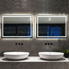 Illuminated Bathroom Mirror with LED Lights/Demister/Touch Switch/Light up