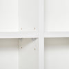 DVD CD Media Storage Cabinet Racks Wooden Shelf Video Bookcase Display