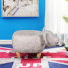 Animal Footstools Ottomans Faux Leather Padded Cushion Stool Pouffe Stool Kids