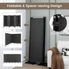 6-Panel Room Divider 172cm Folding Privacy Screen Rolling Portable Wall Divider