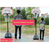 Free Standing Basketball Net Hoop Backboard Adjustable Stand Set Wheels Portable