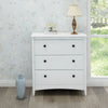 Nightstand Cabinet Chest of Drawers 3/4 Storage Sideboard Bedside Table Bedroom