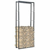 Metal Firewood Log Storage Rack Stand Holder Indoor/Outdoor Store Steel 14 Sizes