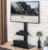 Universal Floor TV Stand Base w/ Swivel Height Adjustable Mount for 32 55 60 65"