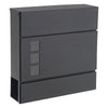 Large Mail Post Letter Box Letterbox Mailbox Postbox with Viewing Window Outside