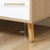 Modern Sideboard, Storage Cabinet, Living Room Accent Cupboard with 3 Drawers