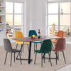 Dining Chairs 2/4/6pcs Modern Suede/Velvet Back Sturdy metal Legs Office/Cafe