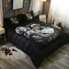 Duvet Cover Bedding Set with Pillow Cases Quilt Cover Single Double King Size UK