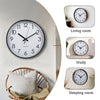 30cm Modern Wall Clock Dinner Vintage Home Office Dining Room Glass Face Clocks