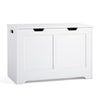 Mondeer Storage Chest with Lid Large Capacity Multi-Purpose Organiser White