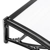Door Canopy Awning Shelter Front Back Outdoor Porch Patio Window Roof Rain Cover