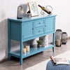 Console Table Modern Entryway Accent Table Narrow Hall Sofa Side Table 2 Drawers