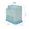 Utensil Drying Rack Chopsticks Spoon Tidy Storage Holder Cutlery Drainer Kitchen