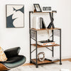 4-Tier Kitchen Baker’s Rack Industrial Utility Storage Shelf Microwave Stand