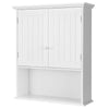 Bathroom Storage Cabinet Wall Mounted Vanity Storage Cupboard w/Adjustable Shelf