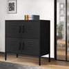 4 Doors 4 Shelves Vertical Metal Filing Cabinet Furniture Office Storage Unit