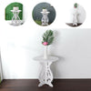 Sofa Side Tables Living Room Round Tea Coffee Lamp Plant Stand White Furniture