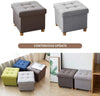 Storage Ottoman Toy Box Chair Seat Foot Stool Footstool Footrest Cube Pouffe