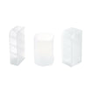 5X Round Desktop Box Storage Case Cosmetic Make Up Holder Desk Pen Organizer UK