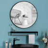 Large Round Wall Mirror Bathroom Bedroom Makeup Dressing Mirror Circle