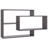 Wall Shelves Set Display Shelves Bookshelf Storage Unit Stylish Space Saving