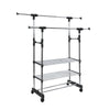 Clothes Rail Rack Garment Dress Hanging Display Stand Shoe Rack Storage Shelf