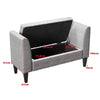 Storage Ottoman Seat Stool Window Bench Chest Toy Storage Box Pouffe Footstool