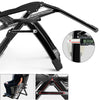 2X ZERO GRAVITY CHAIR OUTDOOR GARDEN FOLDING RECLINING SUN LOUNGER & CUP HOLDER