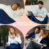 ELECTRIC HEATED THROW OVER BLANKET SOFT FLEECE WASHABLE HOME OFFICE TIMER WARMUK