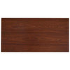 Dining Table Brown 120x60x74 cm MDF Furniture