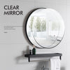 Bathroom HD Mirror Wall Mirror Black Metal Frame Bedroom Makeup Dressing Mirror