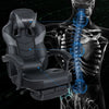 Ergonomic Gaming Chair Executive Office Recliner Seat Massage Cushion Footrest