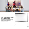 Projector Screen with Stand 100 inch Outdoor Indoor Movie Projection Screen 16:9