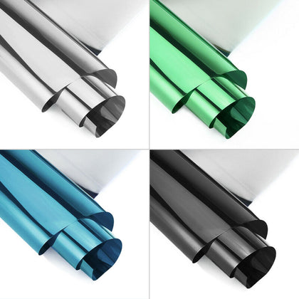 Reflective Window Film Privacy One Way Mirrored UV Solar Film Glass Tint Sticker