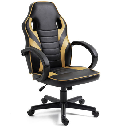 Executive Recliner Racing Gaming Chair Leather Office Swivel Computer Desk Chair