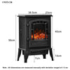 Electric Fireplace Log Burning Flame Effect Stove Fire Heater Thermal Wood 2000W