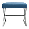 Velvet Footstool Pouffe Ottoman Footrest Makeup Dressing Table Stool Chair Bench