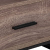 TV Unit Cabinet Stand Dark Wood Effect w/ Storage Drawers & Shelves | VonHaus