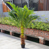 Large Artificial Palm Tree Topiary Potted Plant Green Outdoor Home Office Decor