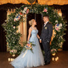 UK Stunning Double-Hexagon Wooden Wedding Arch Backdrop Stand Archway Arbor Boho