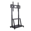 XXL Large Heavy Duty Mobile TV Cart Floor Stand Mount Meeting Live for 32-100"