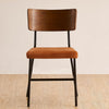 2* Velvet Dining Chairs Soft Padded Seat Metal Leg Modern Office Kitchen