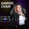 Computer Gaming Chair Ergonomic Executive Office Recliner Footrest Massage Home